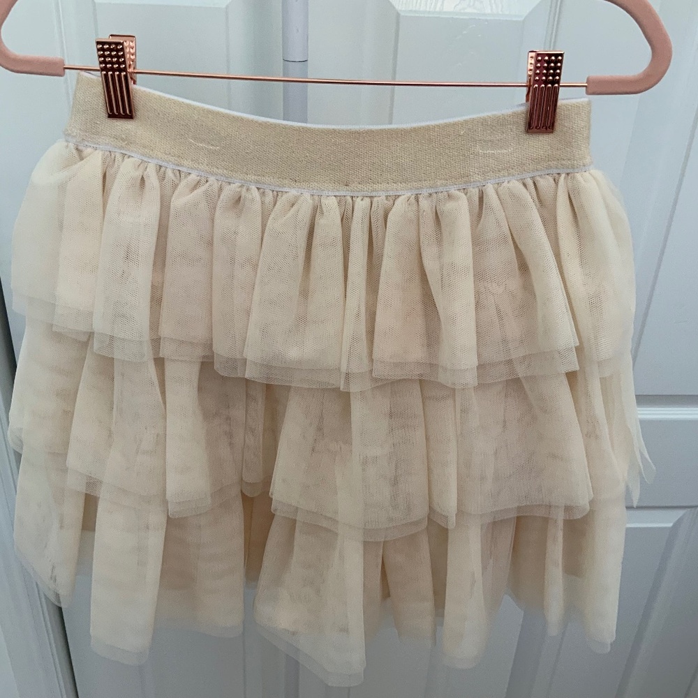 Tulle Ruffled Skort